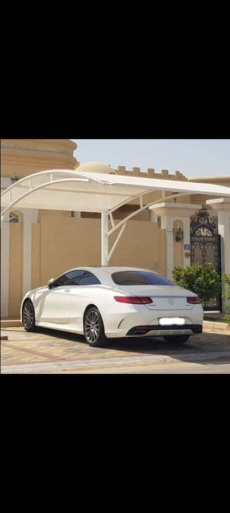 مظلات سيارات قماش